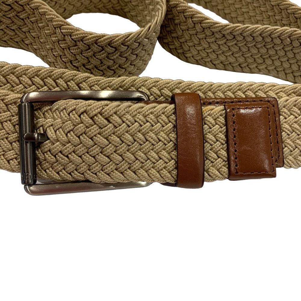 Perry Ellis Portfolio Tan Rope Belt - Picture 2 of 6